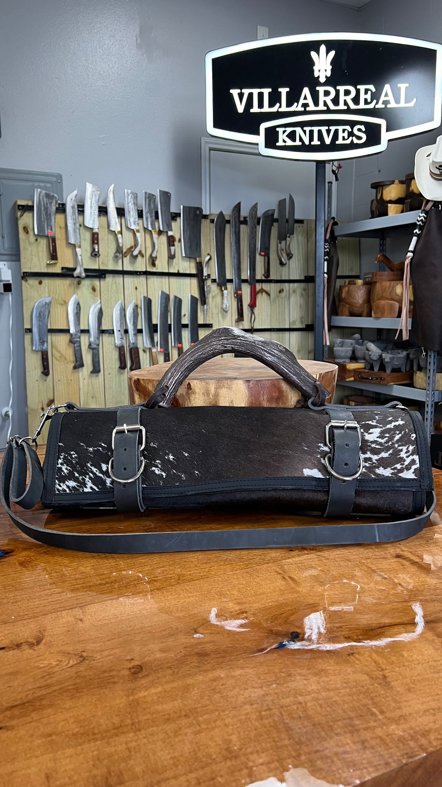 Bull Hide Roll Stainless set