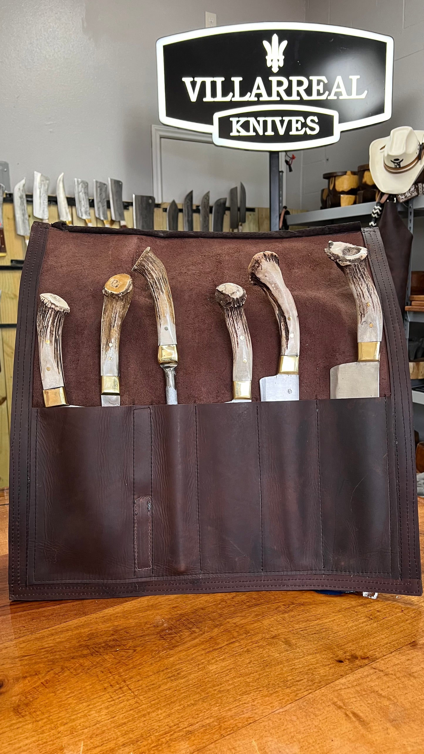 Bull Hide Roll Stainless set