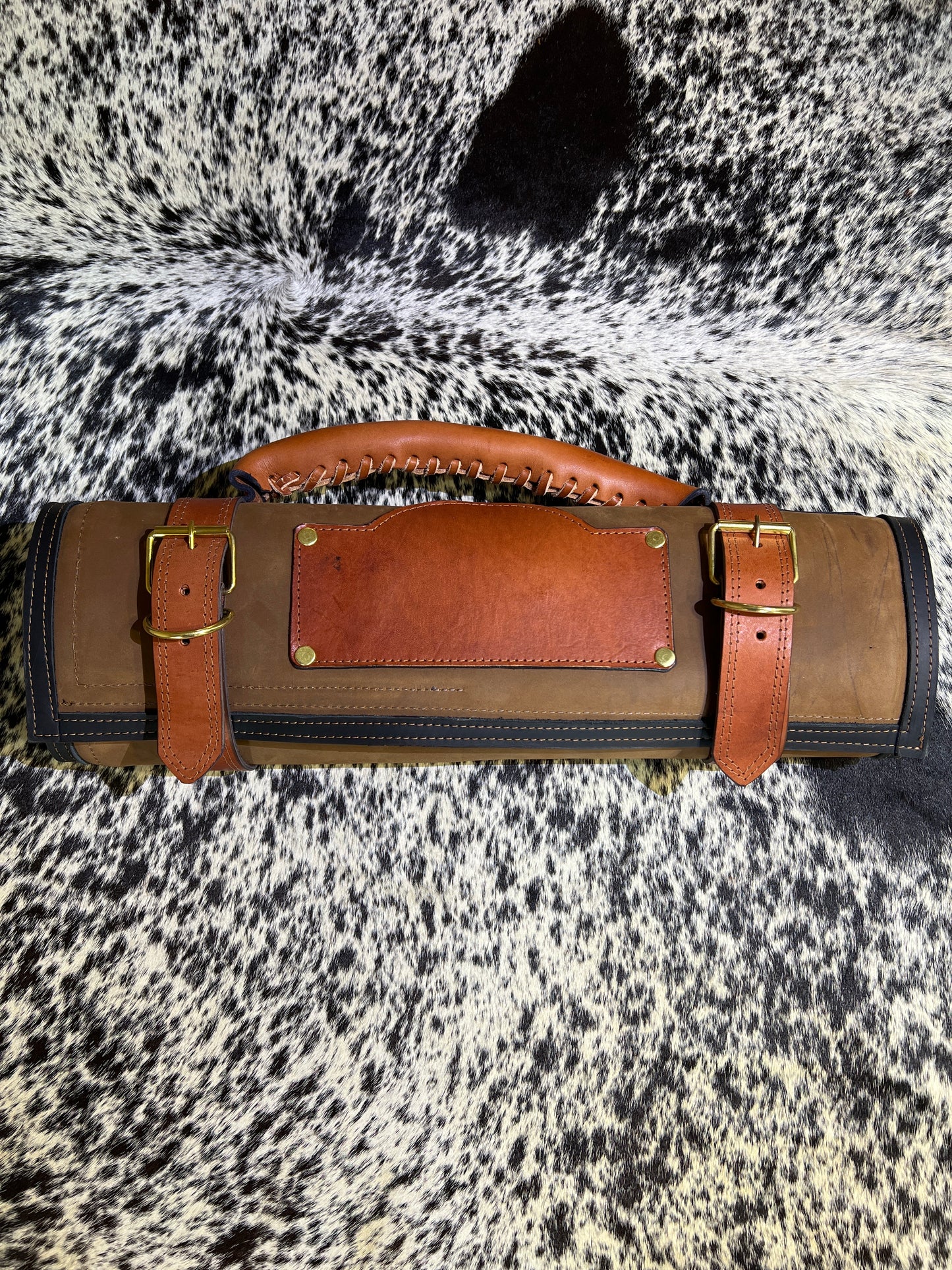 5 Slot Leather Roll