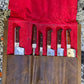 6 Piece Cocobolo & Antler Set