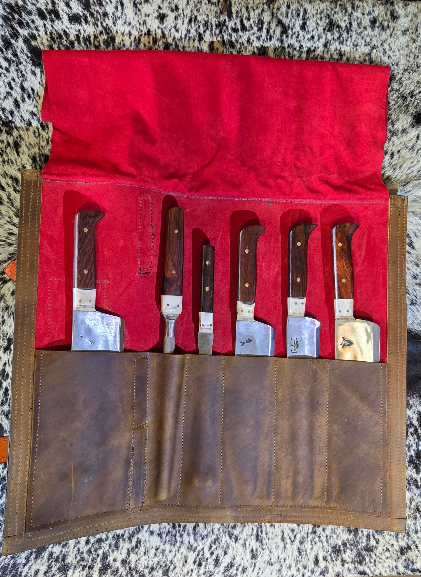 6 Piece Cocobolo & Antler Set