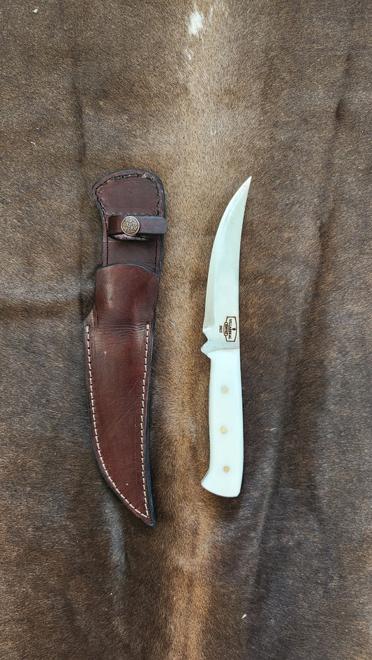 6in fileting knife white handle