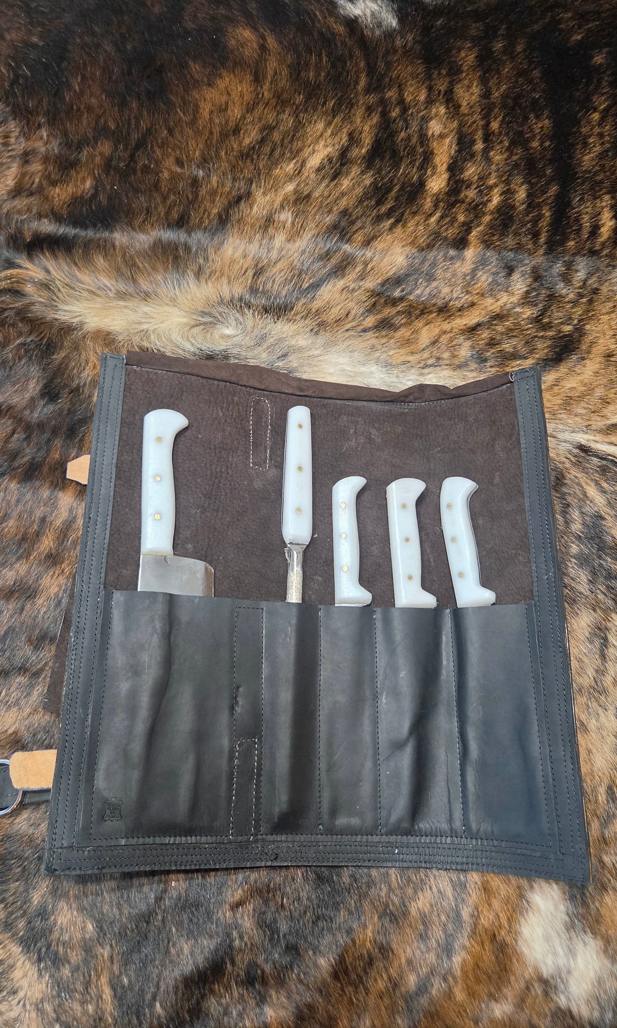 Meat Processing Set w/ White Handles