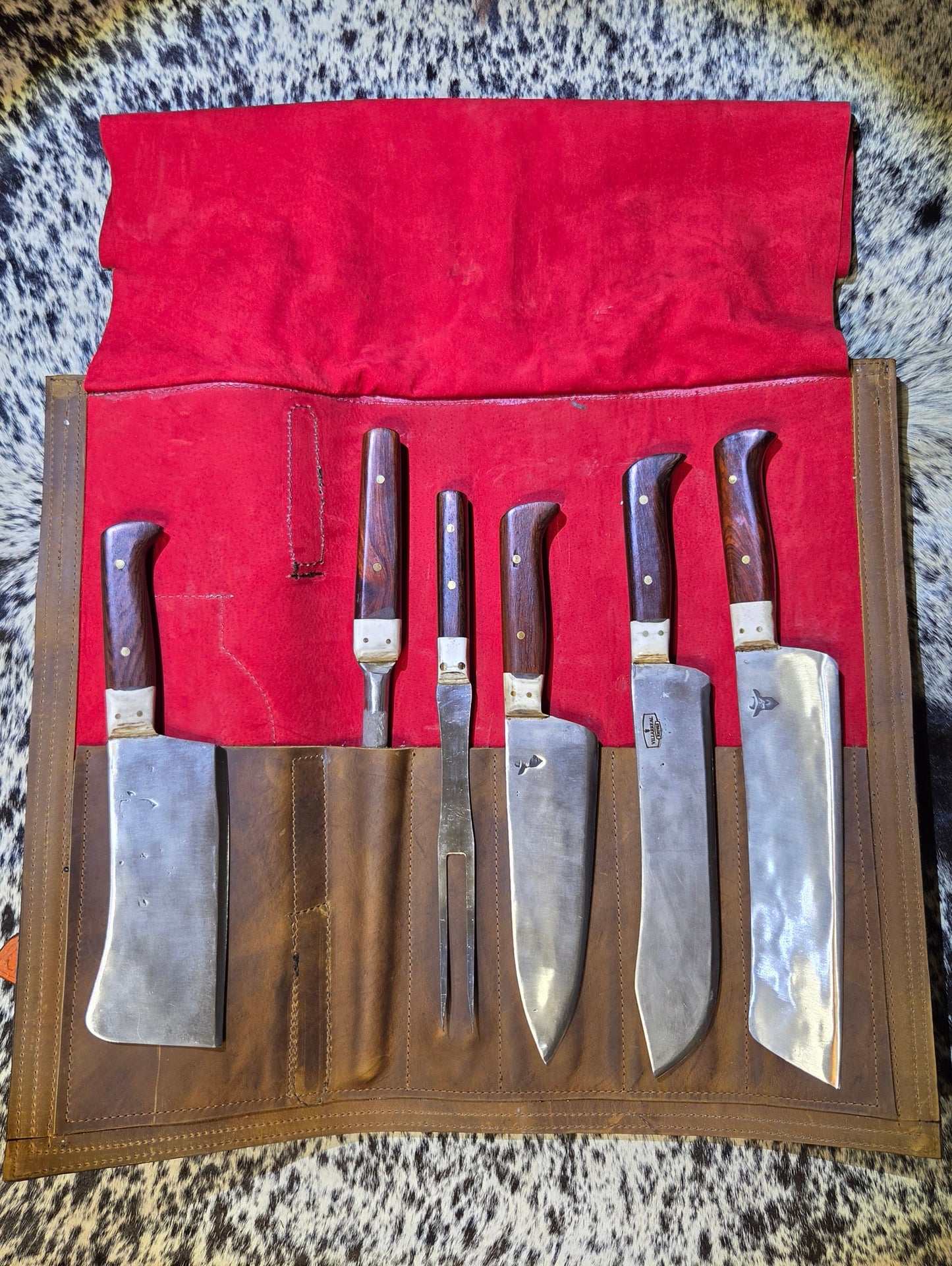 6 Piece Cocobolo & Antler Set