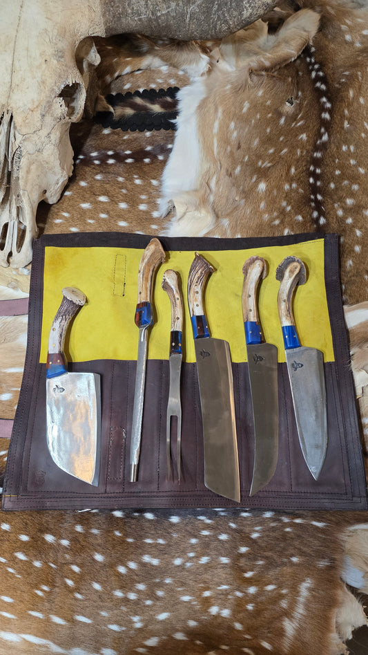 Bull Hide Roll Stainless set