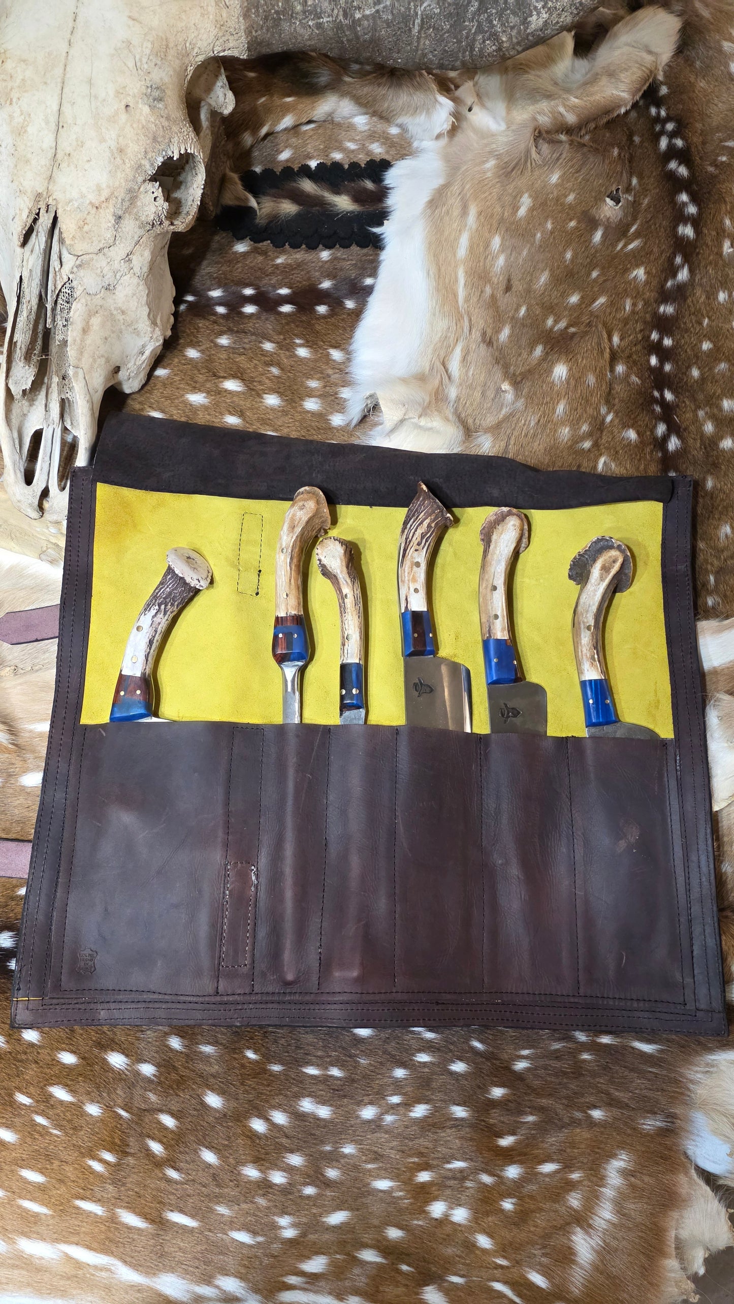 Bull Hide Roll Stainless set