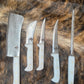 Meat Processing Set w/ White Handles