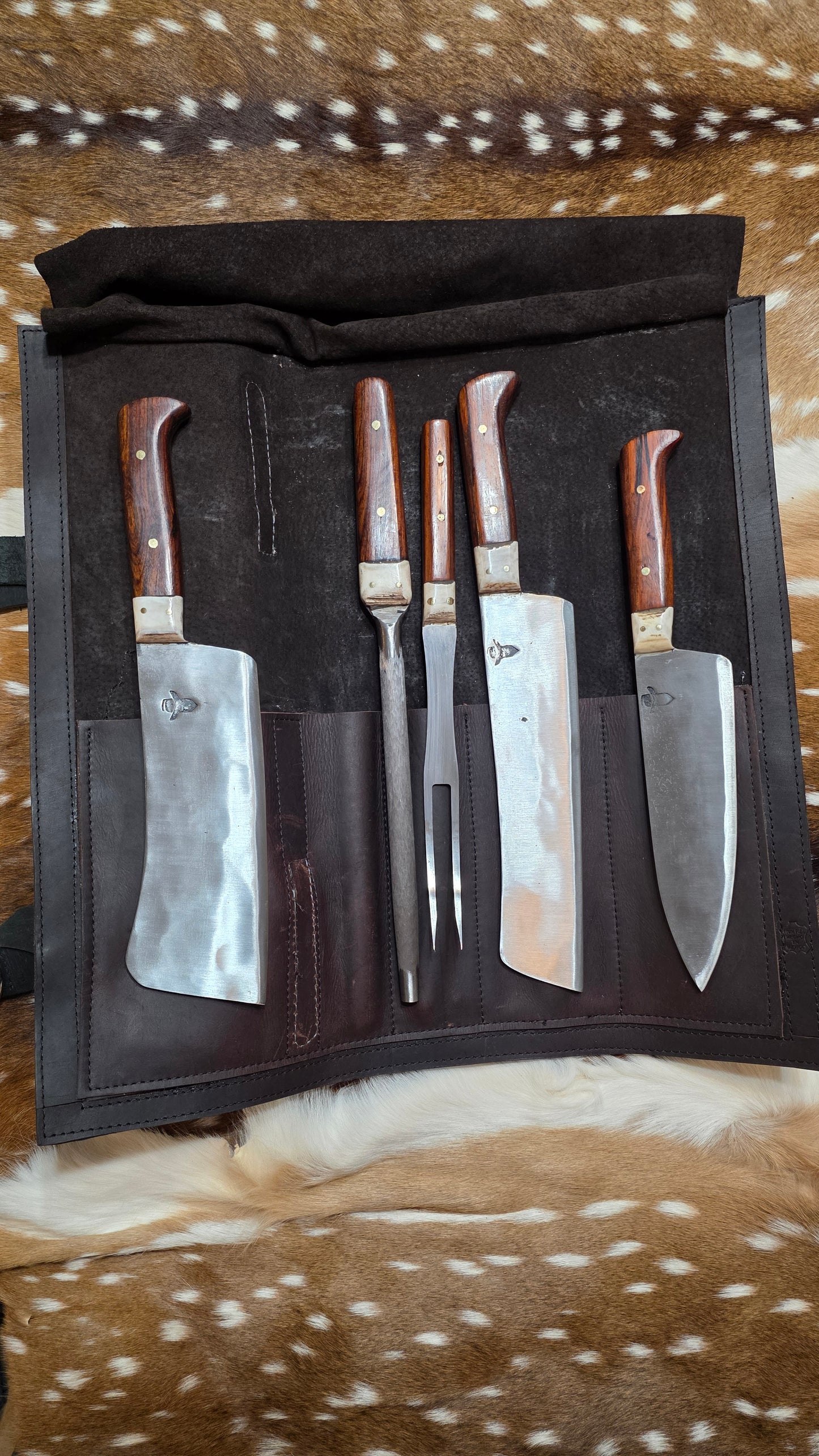 Cocobolo & Antler Set